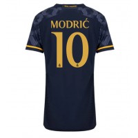 Real Madrid Luka Modric #10 Fußballbekleidung Auswärtstrikot Damen 2023-24 Kurzarm